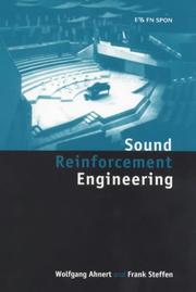 Cover of: Sound reinforcement engineering : fundamentals and practice