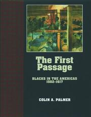 Cover of: The First Passage | Colin A. Palmer