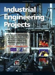 Cover of: Industrial engineering projects | 