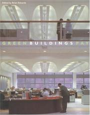 Cover of: Green buildings pay