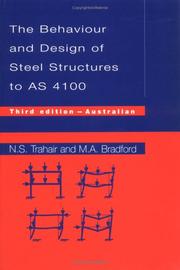Cover of: Behaviour and Design of Steel Structures  by N. S. Trahair
