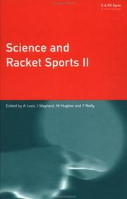 Science and racket sports II by A. Lees