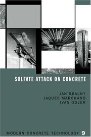 Cover of: Sulfate attack on concrete