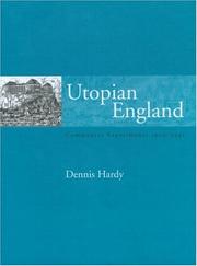 Utopian England by Dennis Hardy