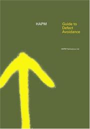 Cover of: Guide to Defect Avoidance