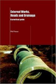 Cover of: External works, roads and drainage | Phil Pitman
