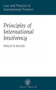 Pinciples of international insolvency