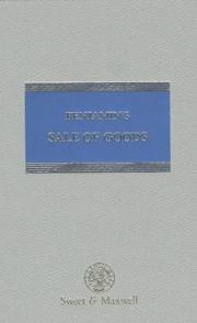 Cover of: Benjamin's sale of goods by [general editor, A.G. Guest ... et al.].