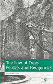 Cover of: Law of Trees, Forests and Hedgerows