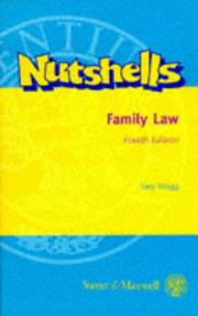 Cover of: Nutshells: Family Law (Nutshells)