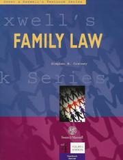 Family Law (Textbook S.) by S.M. Cretney