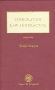 Cover of: Immigration: Law and Practice