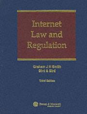 Cover of: Internet Law and Regulation