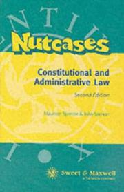 Cover of: Constitutional and Administrative Law (Nutcases)