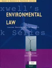 Cover of: Environmental Law (Textbook)