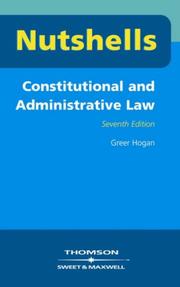 Constitutional and Administrative Law (Nutshells) by Greer Hogan