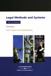 Cover of: Legal Method and Systems