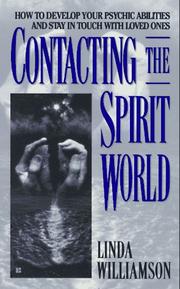 Cover of: Contacting the spirit world by Linda Williamson