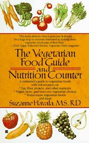 Cover of: The vegetarian food guide and nutrition counter