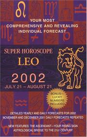 Cover of: Super Horoscopes 2002 by Astrology World