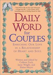 Cover of: Daily word for couples by Colleen Zuck
