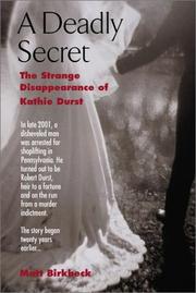 Cover of: Deadly Secret, A by Matt Birkbeck