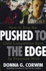Cover of: Pushed To The Edge by Donna G. Corwin