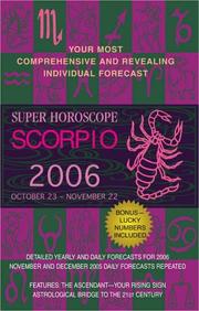 Cover of: Scorpio