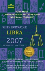 Cover of: Libra by Margarete Beim