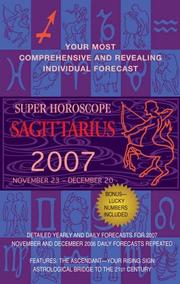 Cover of: Sagittarius by Margarete Beim