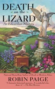 Cover of: Death on the Lizard (Robin Paige Victorian Mysteries, No. 12)