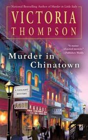 Cover of: Murder In Chinatown by Victoria Thompson