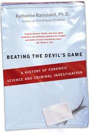 Cover of: Beating the Devil's Game by Katherine Ramsland