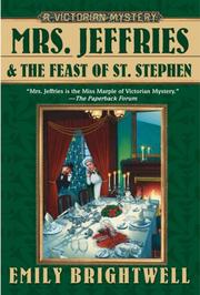 Cover of: Mrs. Jeffries and the Feast of St. Stephen (Berkley Prime Crime Mysteries)