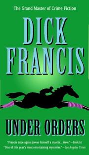 Cover of: Under Orders by Dick Francis