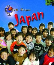 Cover of: Japan (Young Explorer: We're from) by Vicky Parker