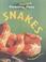 Cover of: Snakes (Keeping Unusual Pets)