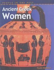 Cover of: Ancient Greek Women (People in the Past)