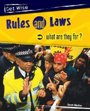 Cover of: Rules & Laws. What Are They For? (Get Wise)