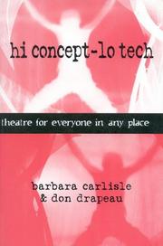 Cover of: Hi concept-lo tech: theatre for everyone in any place