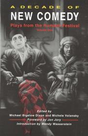 Cover of: A Decade of New Comedy: Plays from the Humana Festival