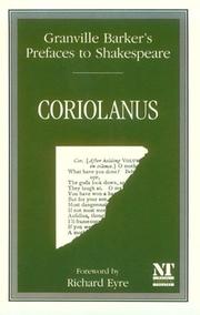 Cover of: Coriolanus