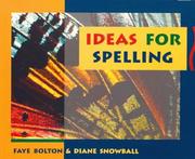 Cover of: Ideas for spelling
