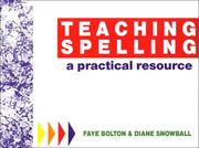 Cover of: Teaching spelling: a practical resource