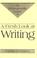 Cover of: A Fresh Look at Writing