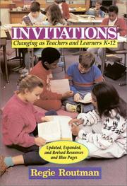 Cover of: Invitations by Regie Routman