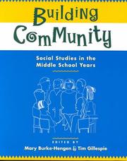 Cover of: Building community: social studies in the middle school years