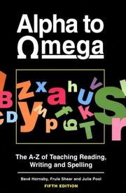 Cover of: Alpha to Omega: The A-Z of Teaching Reading, Writing and Spelling