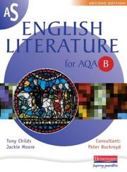 Cover of: AS English Literature for AQA B