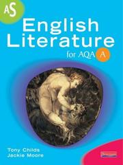 Cover of: AS English Literature for AQA/A